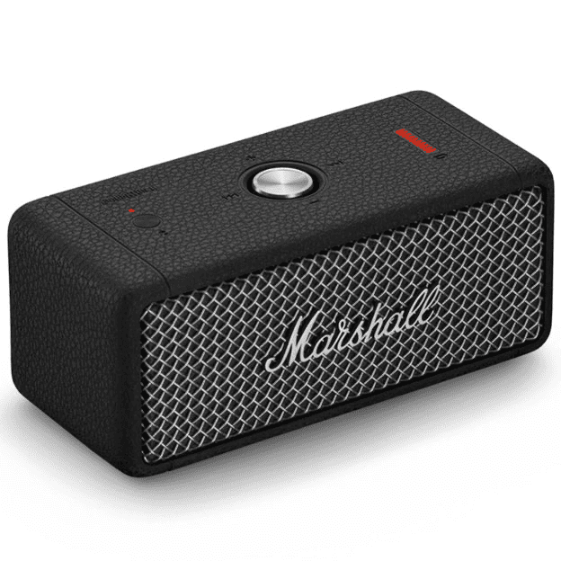 سماعة Marshall Emberton المحمولة بتقنية Bluetooth - أسود وMaple