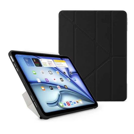 غطاء أصلي من أوريغامي رقم 1 لجهاز iPad Air 13 (2024) من بيبتو - أسود