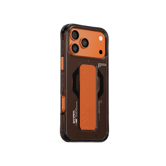 SKINARMA HAXA Mag-Charge iPhone 17 Pro Max with Grip-Stand - GRAPHITE