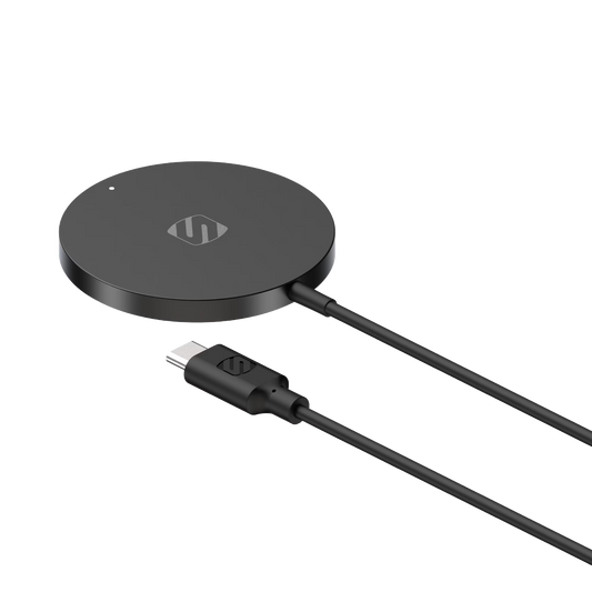 Scosche Base3 MS Magnetic Wireless Phone Charger 6ft (1.8m) - Black