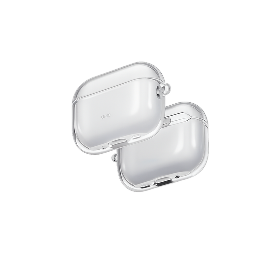 UNIQ GLASE AIRPODS PRO 3RD GEN HANG CASE - GLOSSY CLEAR