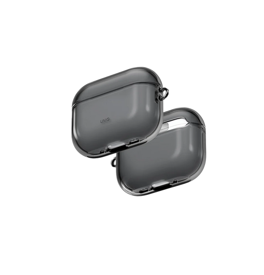 UNIQ GLASE AIRPODS PRO 3RD GEN HANG CASE - GLOSSY SMOKE