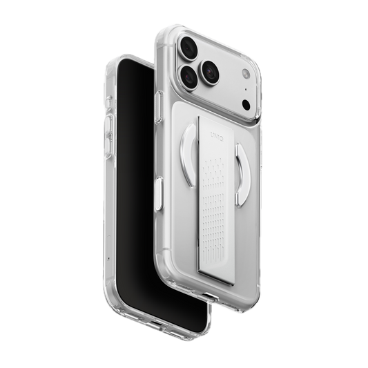 UNIQ HYBRID IPHONE 18 PRO MAX MAGCLICK CHARGING HELDRO AIR - LUCENT CLEAR