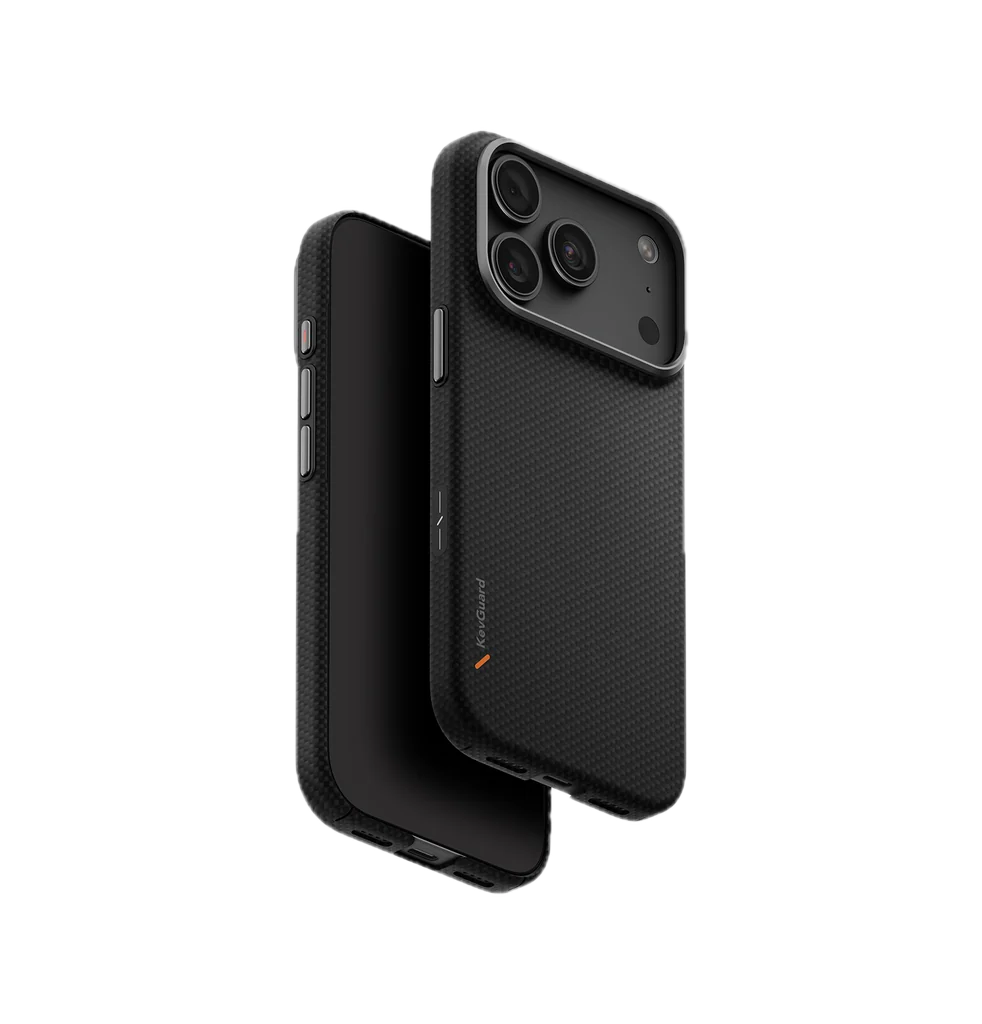 UNIQ HYBRID IPHONE 18 PRO MAGCLICK CHARGING KEVA EDGE - CARBON BLACK