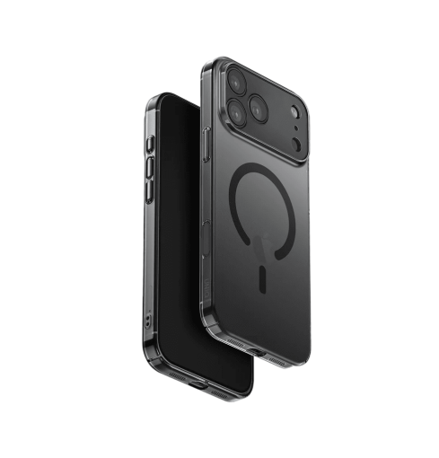 Uniq AirSuit 1.3mm Ultra Slim Case with MagClick Compatibility for iPhone 17 Pro Max - Smoke