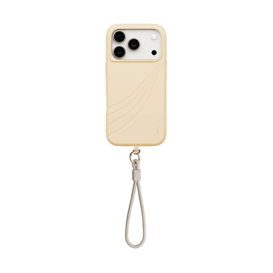Uniq COEHL SERINA iPhone 17 Pro MagClick Magnetic Charging Compatible - Milk Sand