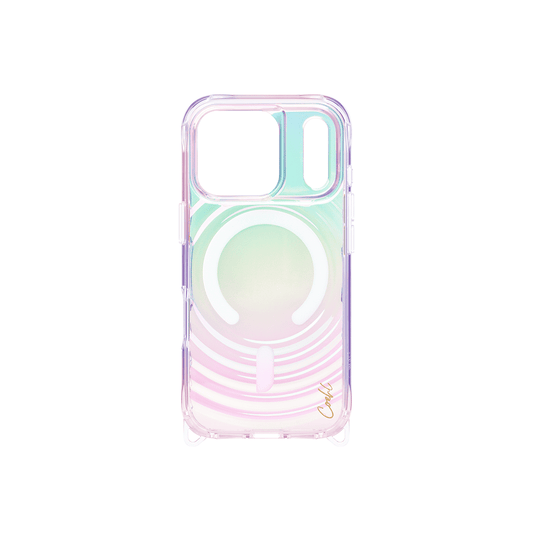 Uniq COEHL VÉLA iPhone 17 Pro MagClick Magnetic Charging Compatible - Iridescent