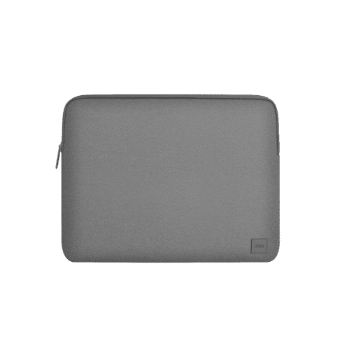 Uniq Cyprus Smooth Neoprene Water-Resistant Laptop Sleeve Up to 14” - Marl Grey