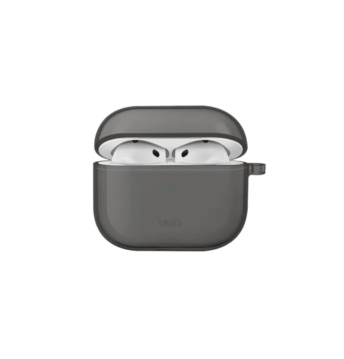 Uniq Glase Clear Protective Case for AirPods (4th Gen | 2024) - Smoke