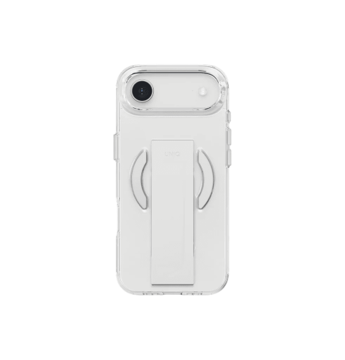 Uniq Heldro Air Slim FlexGrip Case with Magnetic Charging for iPhone Air - Lucent Clear