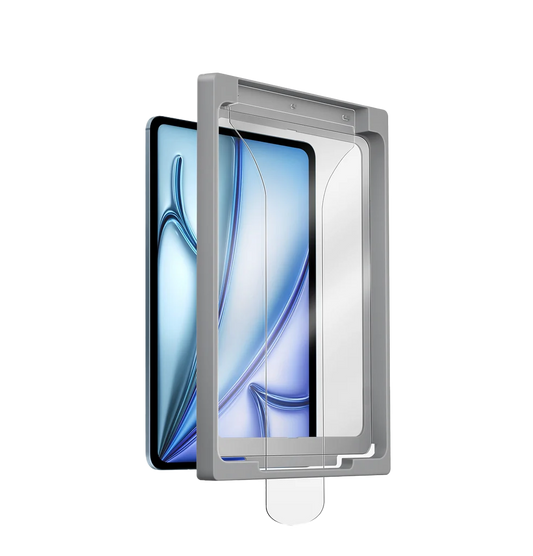 Uniq Optix EXOFit Tempered Glass Screen Protector for iPad Air 11 M2-M3 (2024) - Clear