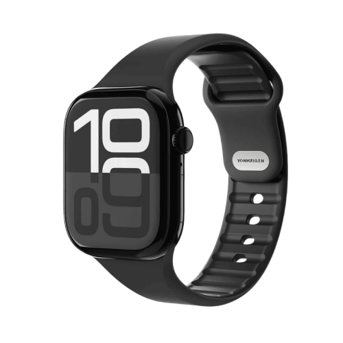 ستراب Vonmahlen Classic Band 2 لـ Apple Watch مقاس 42 | 44 | 45 | 49 مم - أسود