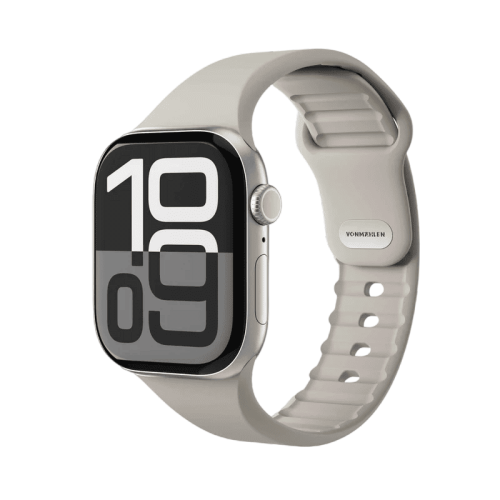 ستراب Vonmahlen Classic Band 2 لـ Apple Watch مقاس 42 | 44 | 45 | 49 مم - كريمي