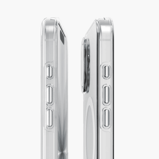 جراب Vonmahlen Transparent Case 2 لهاتف iPhone 17 Pro - أبيض