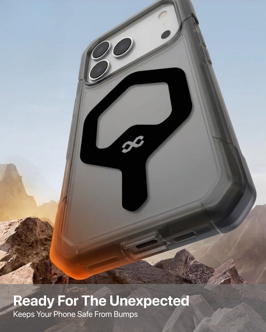 infyty ARMORIX Rugged Case with Heavy-Duty Protection for iPhone 18 Pro - Dark Grey