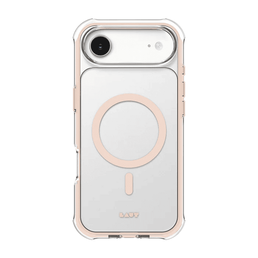 Rear view of the protective Laut AERO PROTECT case for iPhone Air in Shadow Grey available at Tradeline.