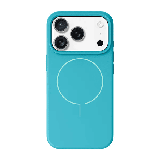 Front view of the pastel Laut HUEX SLIM case for iPhone 17 Pro Max in Milky Mint available at Tradeline.