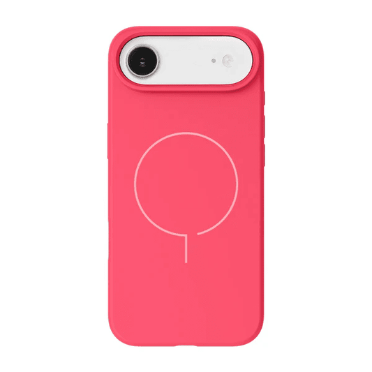 Front view of the ultra-thin Laut HUEX SLIM case for iPhone Air in Paradise Coral available at Tradeline.
