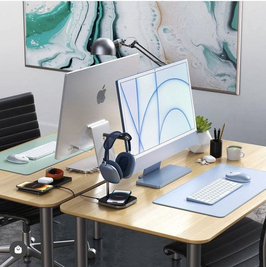 Luxury Apple Desk Setup 