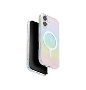 جراب Uniq Iridescia ثلاثي الأبعاد متوافق مع تقنية MagClick لهاتف iPhone 17 - Holo Quartz