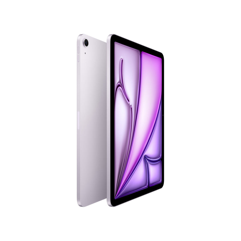Side view profile of the 11-inch iPad Air Wi-Fi 512GB Purple M4 tablet from Tradeline Egypt.
