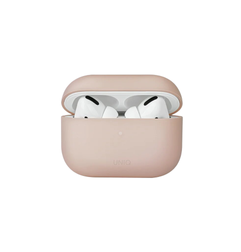 UNIQ LINO HYBRID LIQUID SILICON AIRPODS PRO 2ND GEN (2022) CASE - BLUSH (PINK)