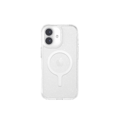 Uniq LifePro Xtreme Tinsel Slim Hybrid Case with MagClick Compatibility for iPhone 17 - Tinsel Lucent