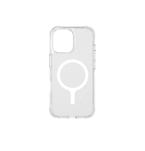 Uniq LifePro Xtreme Tinsel Slim Hybrid Case with MagClick Compatibility for iPhone 17 - Tinsel Lucent