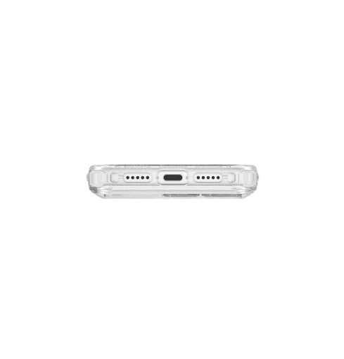 Uniq LifePro Xtreme Tinsel Slim Hybrid Case with MagClick Compatibility for iPhone 17 Pro Max - Tinsel Lucent