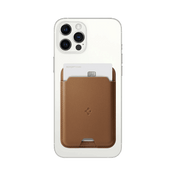 حامل بطاقات Spigen MagSafe طراز Valentinus (MagFit) - بني