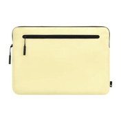 جراب Incase Compact المصنوع من النايلون المقاوم للعوامل الجوية لأجهزة MacBook Pro و MacBook Air مقاس 13 بوصة (2016-2024) - لون ليمون كاسترد
