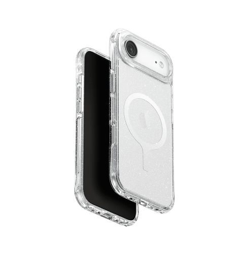 جراب UniQ LifePro Xtreme Tinsel Slim Hybrid الواقي المتوافق مع MagClick لهاتف iPhone Air - Tinsel Lucent