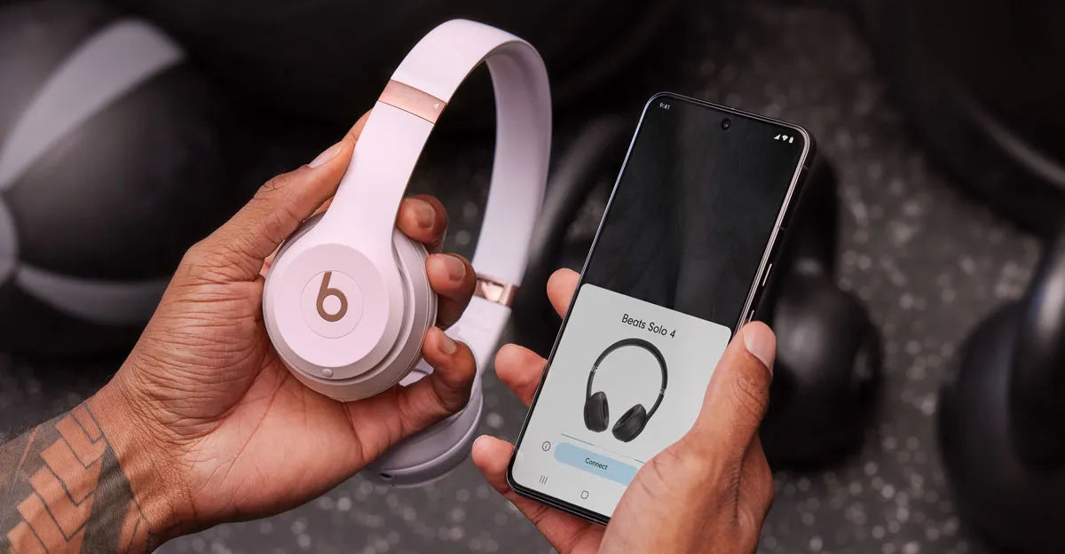 Beats Solo 4 On-Ear Wireless Headphones -  Cloud Pink tradeline 9