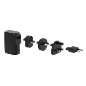Belkin BoostCharge Hybrid Wall Charger 25W + Power Bank 5K + Travel Adapter Kit - Black