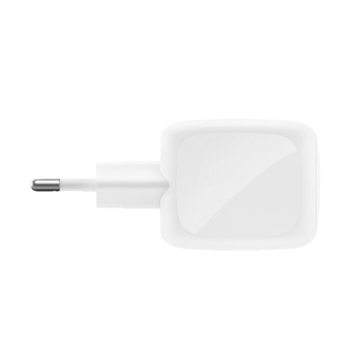 Belkin BoostCharge Pro 2-Port USB-C GaN Charger 50W With Cable - White