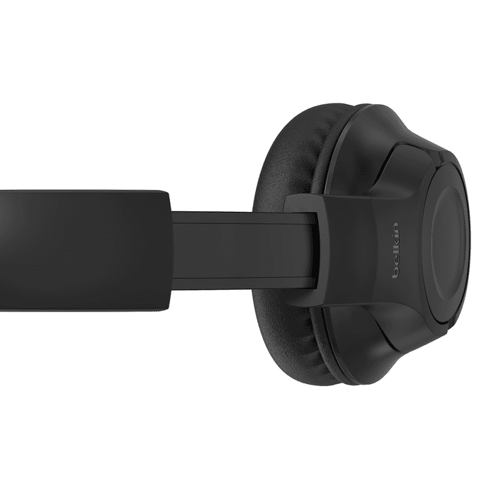 Belkin SoundForm Inspire Kids Over Ear Headset with Boom Mic - Black
