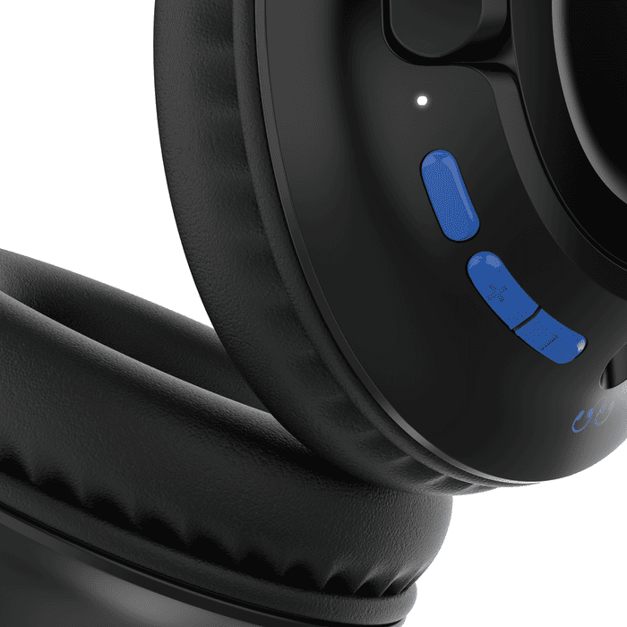 Belkin SoundForm Inspire Kids Over Ear Headset with Boom Mic - Black