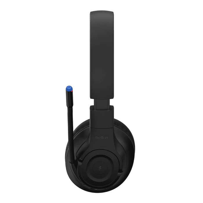 Belkin SoundForm Inspire Kids Over Ear Headset with Boom Mic - Black