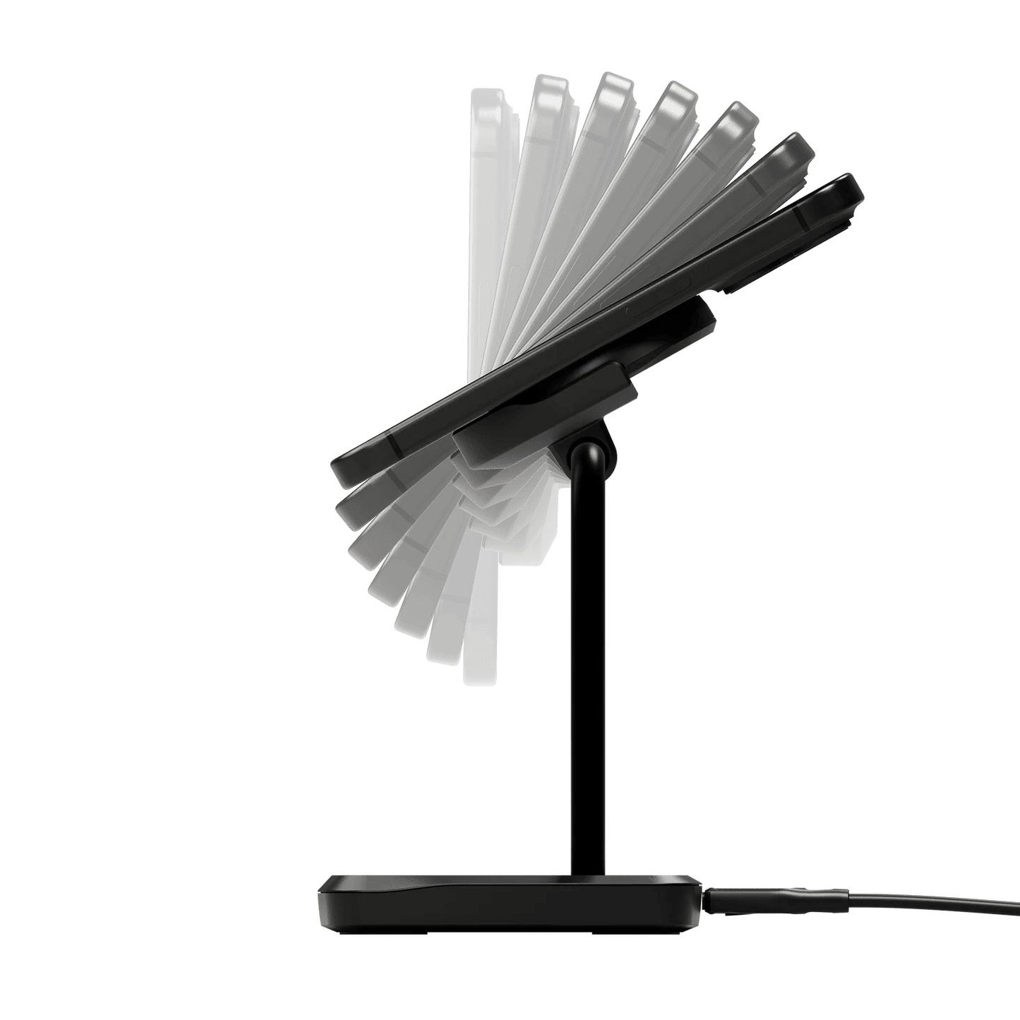 Cygnett ChargeBase Qi2.0 2-in-1 Magnetic Wireless Charger - Black