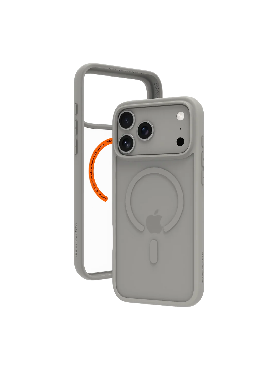 Dbramante1928 GRENEN ULTRA D3O MS FOR IPHONE 18 PRO MAX - LIGHT GREY