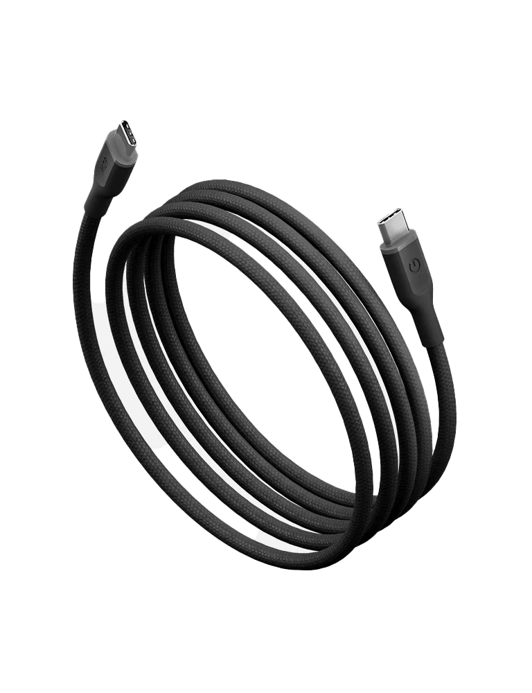 ENERGEA Flow 60W USB-C to USB-C Cable 1.5M - BLACK