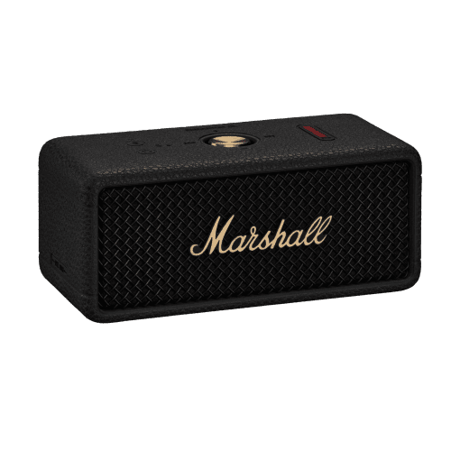 سماعة Marshall Emberton III المحمولة بتقنية Bluetooth - أسود ونحاسي