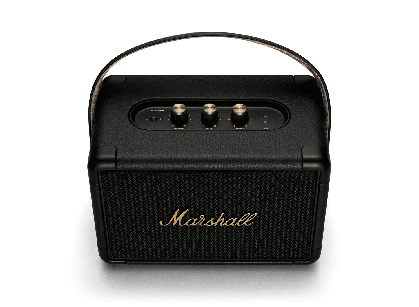 Marshall Kilburn II Portable Bluetooth Speaker - Black and Brass