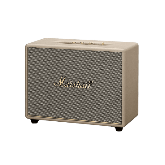 سماعة Marshall Woburn III اللاسلكية المنزلية بتقنية Bluetooth - كريمي