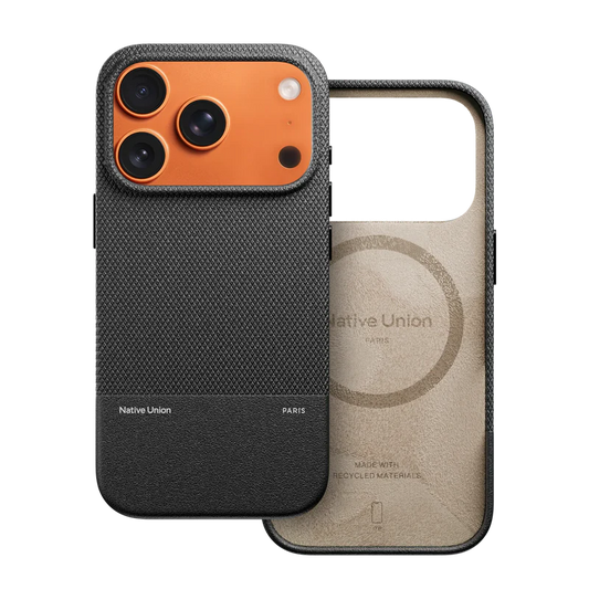 جراب Native Union (Re)Classic لجهاز iPhone 17 Pro - أسود