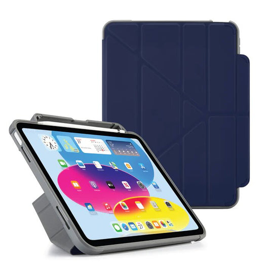 غطاء أصلي من أوريغامي رقم 1 لجهاز iPad Air 11 (2024) / iPad Air 10.9 (2022/2020) من بيبتو - أزرق داكن