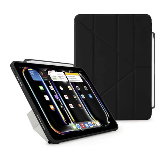 Pipetto iPad Pro 11 (2024) Origami No3 Pencil Case - Black