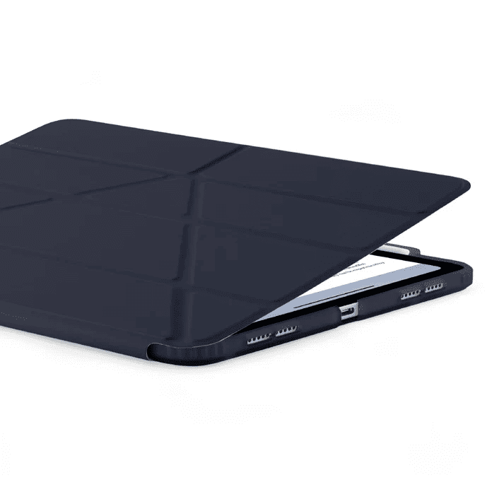 حافظة أقلام Pipetto لجهاز iPad Pro 11 (2024) بتصميم أوريغامي رقم 3 - أزرق داكن