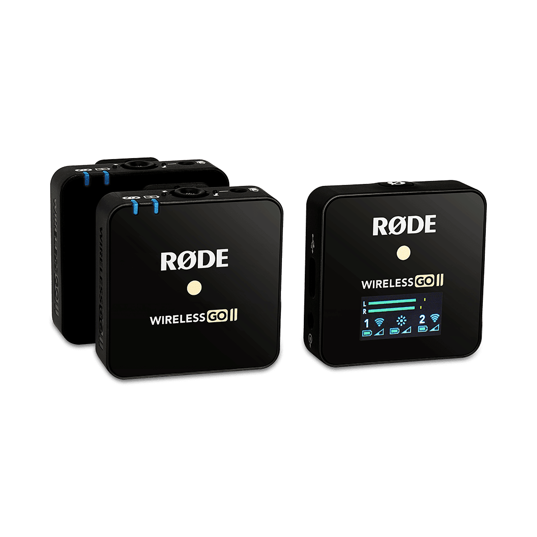 نظام ميكروفون لاسلكي مزدوج Rode Wireless GO II