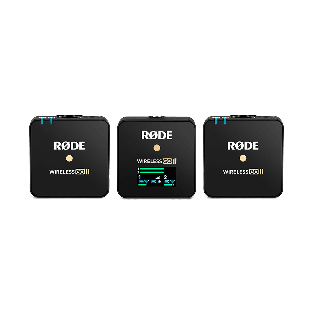 نظام ميكروفون لاسلكي مزدوج Rode Wireless GO II